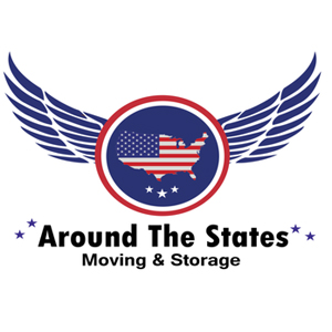 Around the states moving and storage-logo